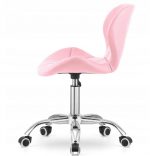 Обертове та стильне крісло Muf-Art DORM рожеве для інтер'єру - Зображення 4