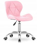 Обертове та стильне крісло Muf-Art DORM рожеве для інтер'єру - Зображення 3