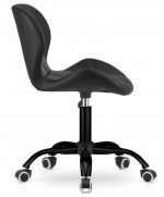 Офісне крісло Muf-Art на чорній ніжці – елегантність та комфорт для вашого офісу - Зображення 6