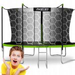 Активний відпочинок з батутом Neo-Sport з сіткою 374 см FT 12 NS-12W231