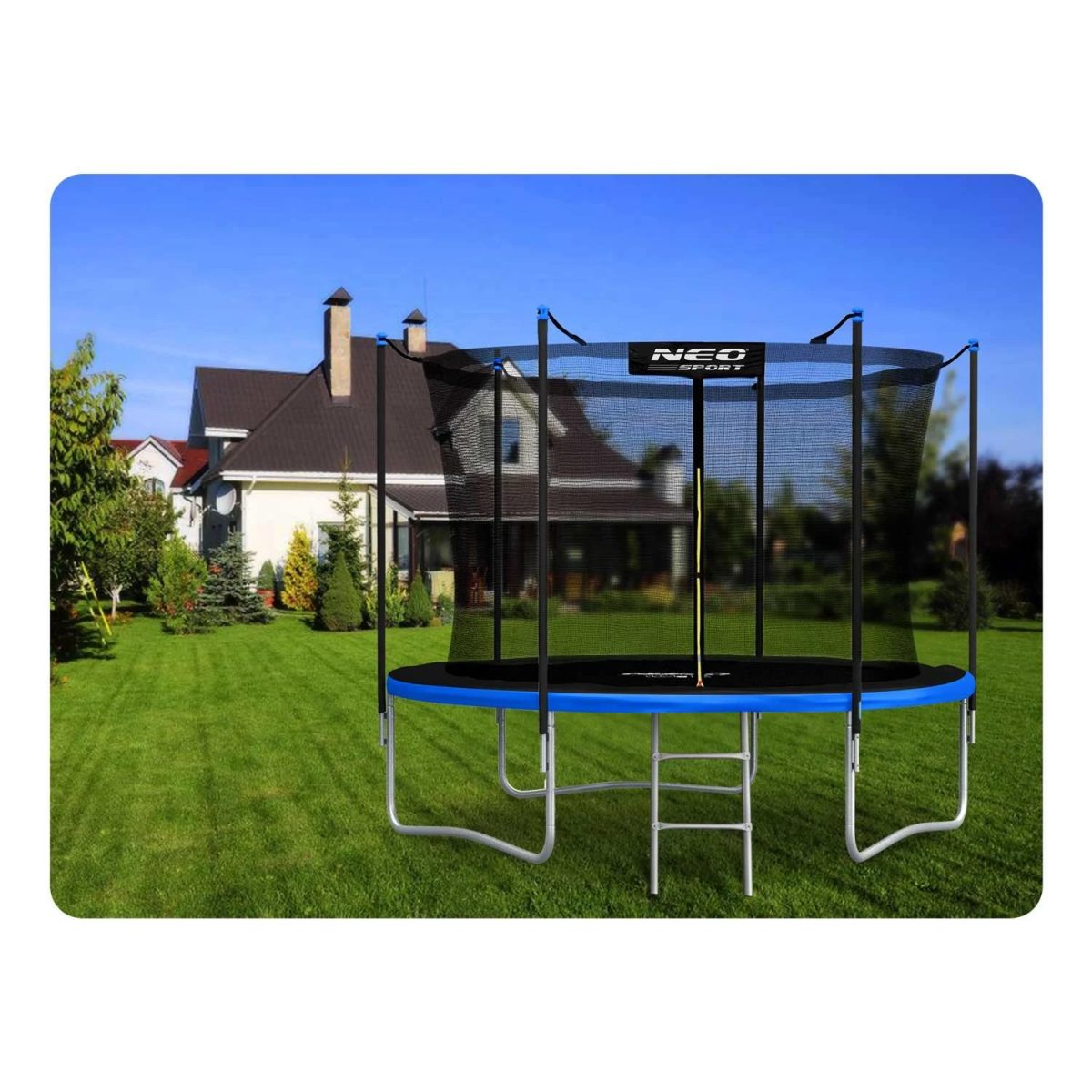 Безпечний батут з внутрішньою сіткою Neo-Sport 10 футів (312 см) - Зображення 4