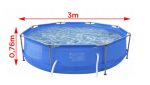 Каркасний басейн Avenli 300x76 см з насосом та фільтром - Зображення 5