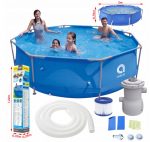 Каркасний басейн Avenli 300x76 см з насосом та фільтром - Зображення 2