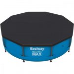 Практичне накриття для басейну Bestway 58037 366 см – захист від дощу і бруду