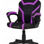 Комфортне і стильне офісне крісло Lugano Mario Black Purple