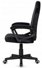 Елегантне і зручне офісне крісло Lugano MARIO BLACK ALCANTARA - Зображення 4