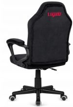 Елегантне і зручне офісне крісло Lugano MARIO BLACK ALCANTARA - Зображення 5