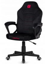 Елегантне і зручне офісне крісло Lugano MARIO BLACK ALCANTARA - Зображення 2