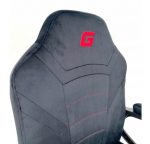 Елегантне і зручне офісне крісло Lugano MARIO BLACK ALCANTARA - Зображення 10