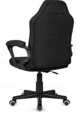 Офісне крісло LUGANO MARIO BLACK FULL FABRIC – елегантність і комфорт - Зображення 6