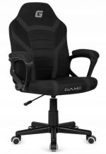 Офісне крісло LUGANO MARIO BLACK FULL FABRIC – елегантність і комфорт - Зображення 4