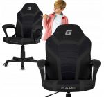 Офісне крісло LUGANO MARIO BLACK FULL FABRIC – елегантність і комфорт