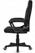 Офісне крісло LUGANO MARIO BLACK FULL FABRIC – елегантність і комфорт - Зображення 5