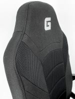 Офісне крісло LUGANO MARIO BLACK FULL FABRIC – елегантність і комфорт - Зображення 8