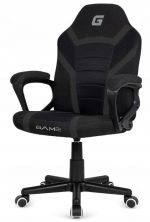 Офісне крісло LUGANO MARIO BLACK FULL FABRIC – елегантність і комфорт - Зображення 3