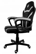 Комфортне і стильне офісне крісло LUGANO MARIO BLACK + LIGHT GREY - Зображення 4