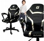 Офісне крісло LUGANO MARIO ARMY – сучасний дизайн і зручність