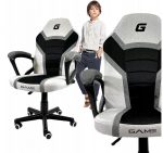 Елегантне офісне крісло LUGANO MARIO STONE SHADOW GREY для будь-якого інтер'єру