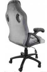 Комфорт і стиль в геймерському кріслі Lugano CARRERA M ALCANTARA GREY - Зображення 3