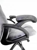 Комфорт і стиль в геймерському кріслі Lugano CARRERA M ALCANTARA GREY - Зображення 7