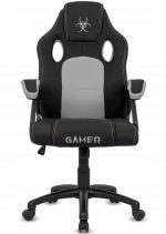 Геймерське крісло Lugano CARRERA GREY FABRIC – максимальний комфорт для ігор