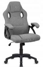 Стильне і комфортне геймерське крісло Lugano CARRERA STONE FABRIC - Зображення 4