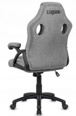 Стильне і комфортне геймерське крісло Lugano CARRERA STONE FABRIC - Зображення 6