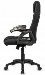 Модне і зручне геймерське крісло Lugano CARRERA M ARMY FABRIC - Зображення 4