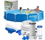 Каркасний басейн Intex 28202 305x76 см комплект 8 в 1