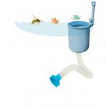 Ефективний скімер для збирання сміття з басейну Bestway 58233 - Зображення 2