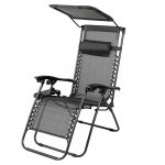 Садове Крісло ZEN BEACH TOURIST з Дашком і Підставкою - Комфорт для Вашого Відпочинку