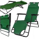 Розкладний Садовий Шезлонг - Зручний і Компактний Декор для Вашого Саду