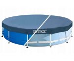 Захисний тент для басейну та зменшення тепловтрат – Intex Frame 366 см, 28031 - Зображення 3