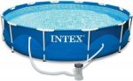 Каркасний басейн Intex 28212-3 366 x 76 см – з наметом і насосом - Зображення 3