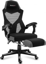 Геймерське крісло Huzaro Combat 3.0 чорно-сіре – для тривалих ігор - Зображення 3