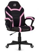 Стильне і комфортне – офісне крісло Lugano MARIO BLACK PINK