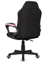 Стильне і комфортне – офісне крісло Lugano MARIO BLACK PINK - Зображення 4