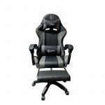 Геймерське крісло Ekspand FG02 сіра екошкіра для тривалих ігор