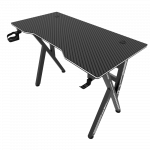 Геймерський стіл COBRA CR2009BK чорний – елегантний чорний дизайн - Зображення 2