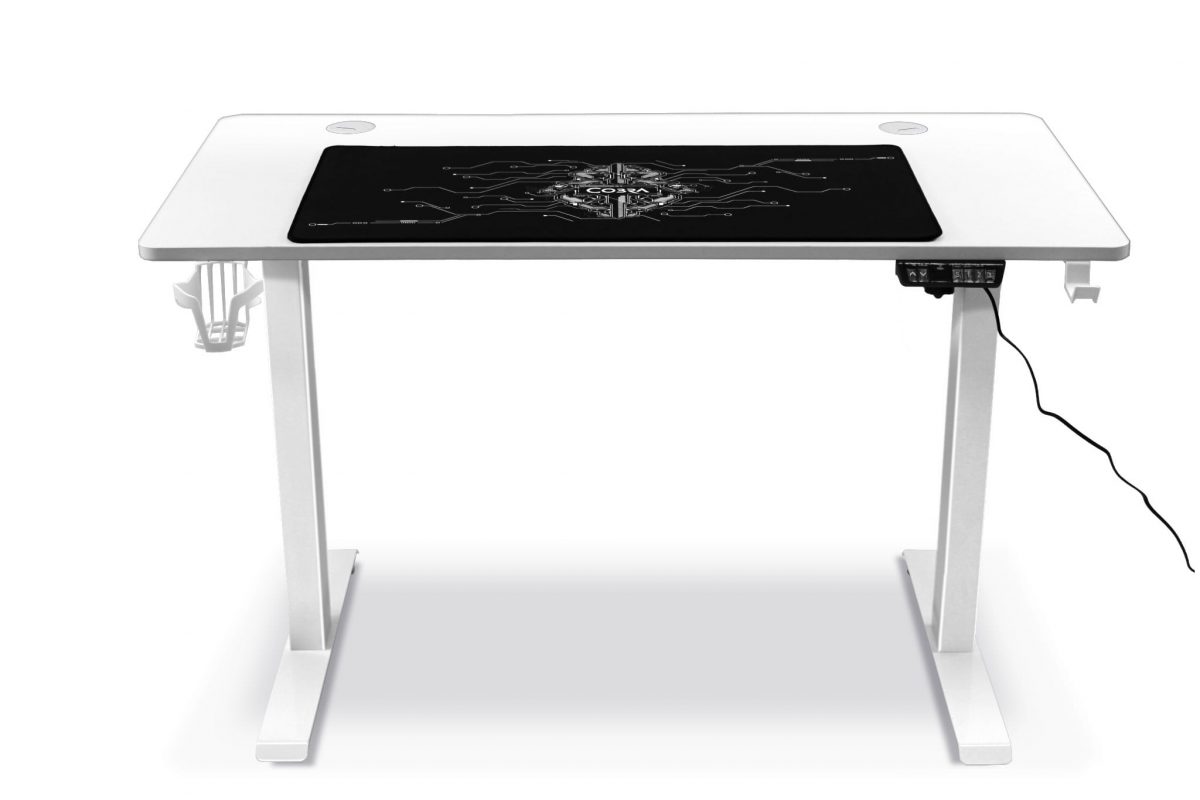 Геймерський стіл ELECTRA CRF16ELWH БІЛИЙ – чистота та комфорт - Зображення 5