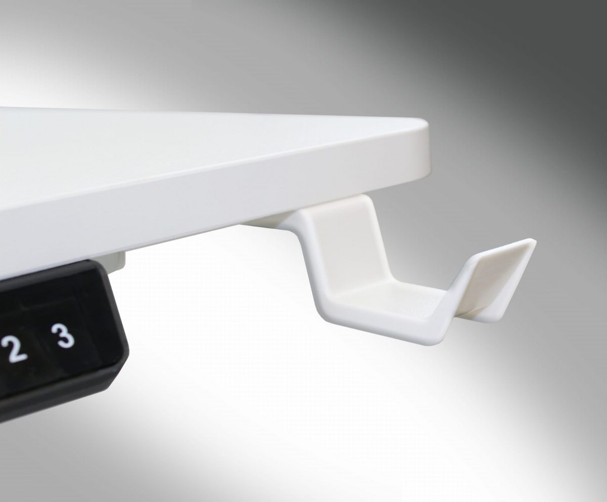 Геймерський стіл ELECTRA CRF16ELWH БІЛИЙ – чистота та комфорт - Зображення 8