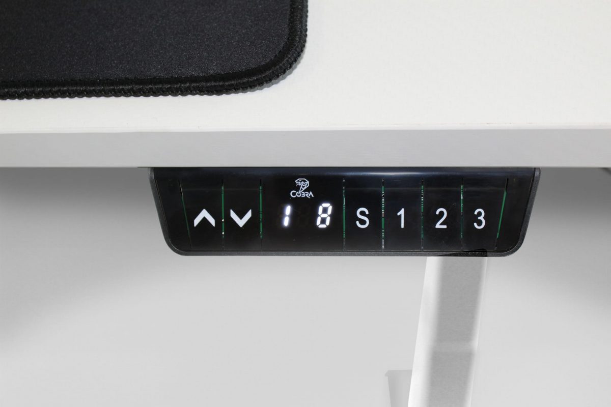 Геймерський стіл ELECTRA CRF16ELWH БІЛИЙ – чистота та комфорт - Зображення 3