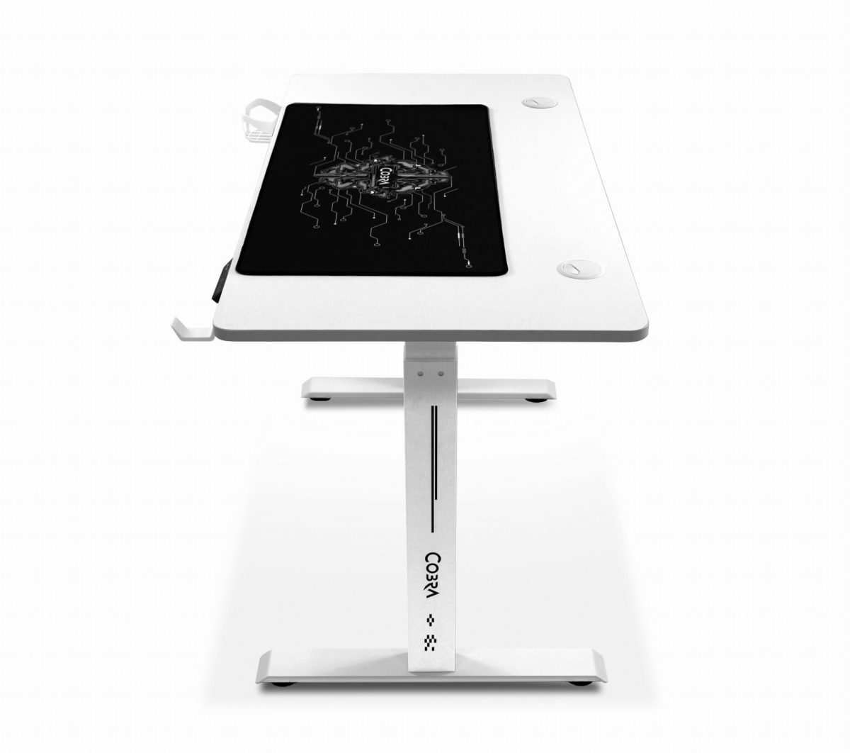 Геймерський стіл ELECTRA CRF16ELWH БІЛИЙ – чистота та комфорт - Зображення 10