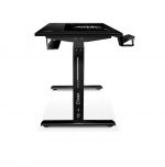 Геймерський стіл ELECTRA CRF16ELBK ЧОРНИЙ – вишуканий чорний дизайн - Зображення 12