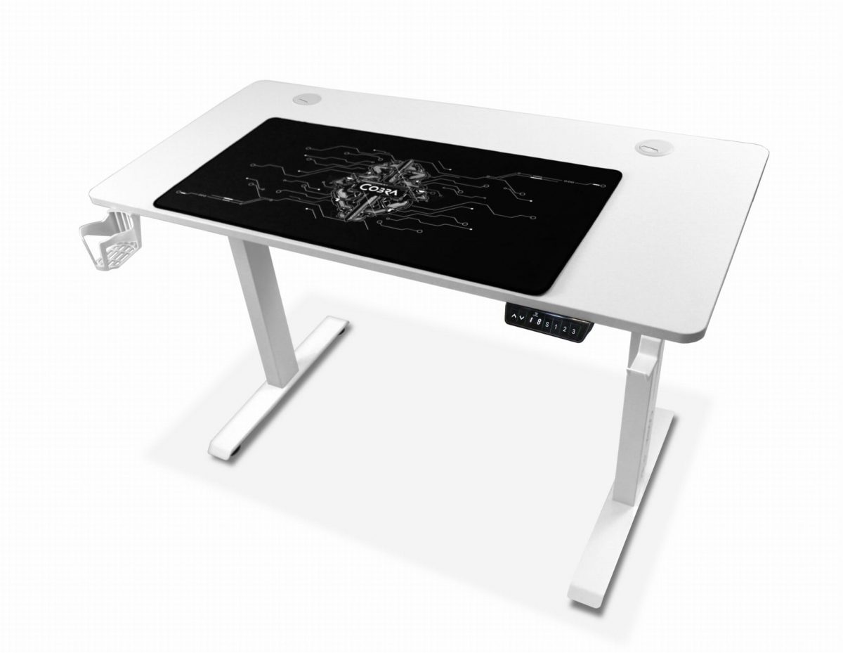 Геймерський стіл ELECTRA CRF16ELWH БІЛИЙ – чистота та комфорт - Зображення 12