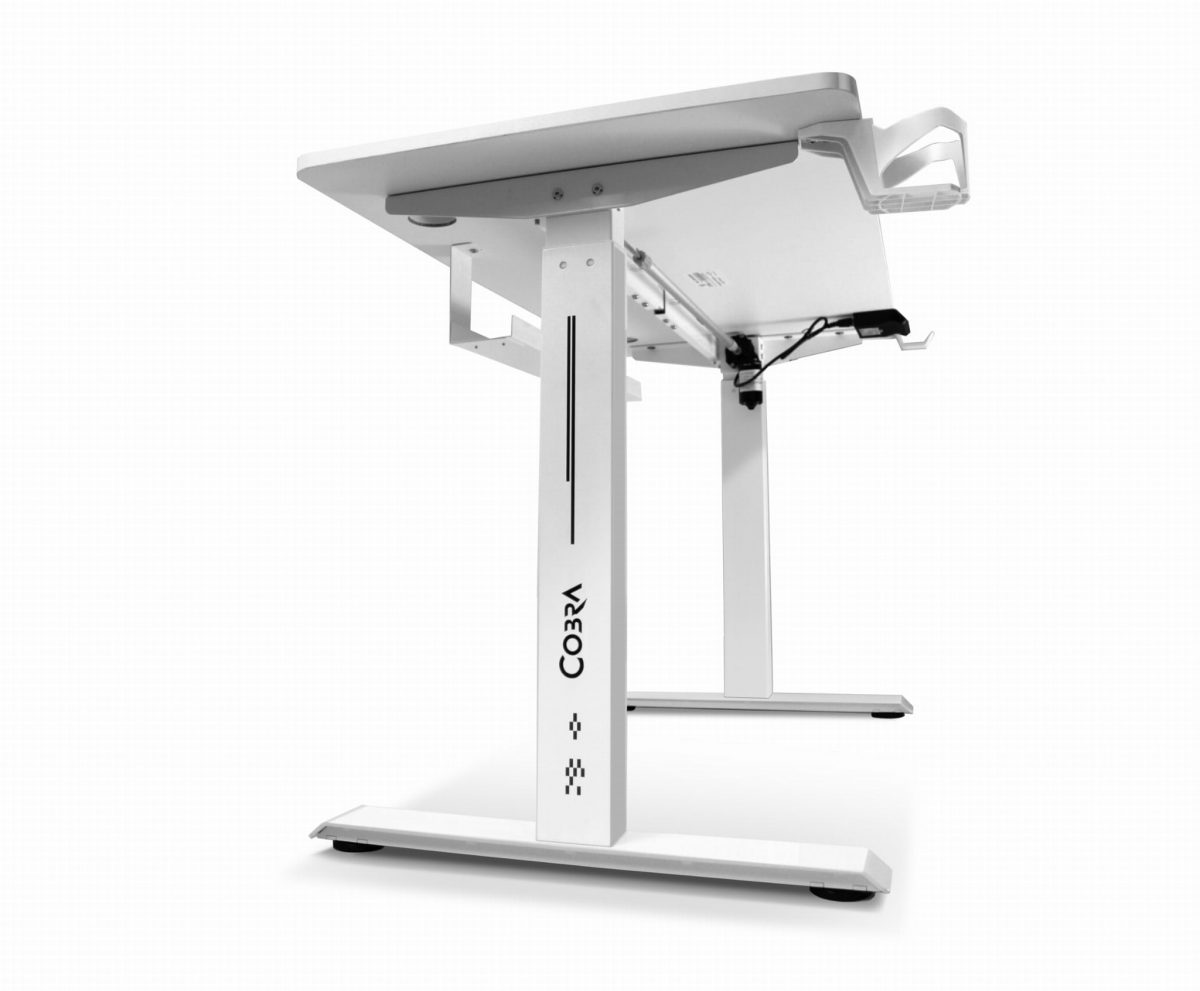 Геймерський стіл ELECTRA CRF16ELWH БІЛИЙ – чистота та комфорт - Зображення 4