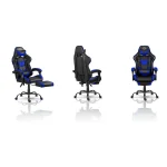 Офісне геймерське крісло Sofotel Cerber чорно-синє для максимального комфорту - Зображення 11