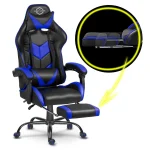 Офісне геймерське крісло Sofotel Cerber чорно-синє для максимального комфорту - Зображення 13