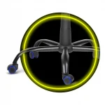 Офісне геймерське крісло Sofotel Cerber чорно-синє для максимального комфорту - Зображення 14