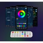 Стельовий світильник Hexagon Auto Gamma багатоколірний RGB LED лампа Пульт дистанційного керування 12 шт - Зображення 3